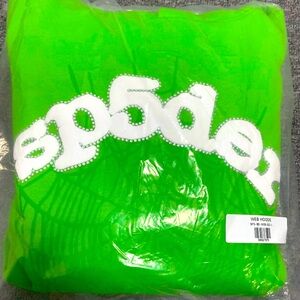 Green sp5der hoodie